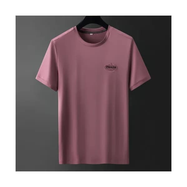 [프라다]Prada 2020 Mens Basic Logo Silket Short Sleev… - 1
