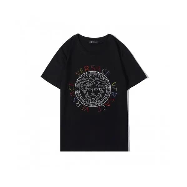 [베르사체]Versace 2020 Mens Logo Silket Short Sleeved … - 1