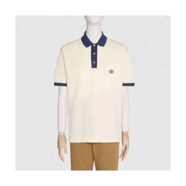 [매장판]Gucci 2020 Mens Logo Cotton Short Sleeved Pol… - 1