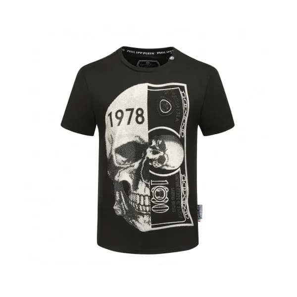 [필립플레인]Philipp-plein 2020 Mens Logo Cotton Short S… - 1