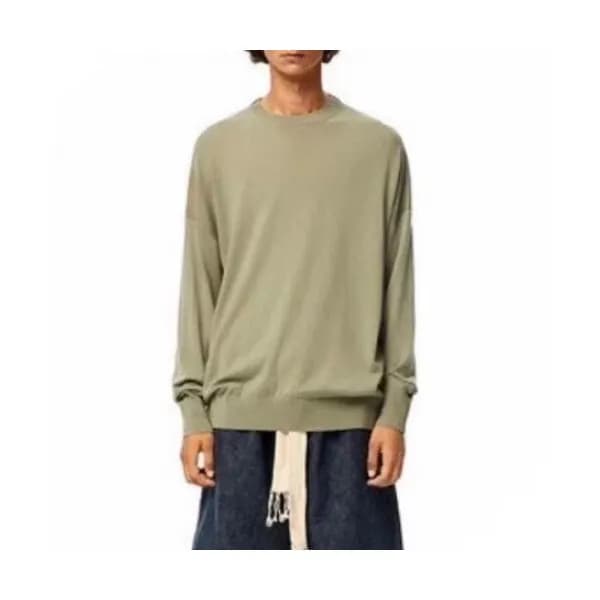 Loewe 2020 Mm/Wm Logo Crew-neck Wool Sweaters - 로에… - 1