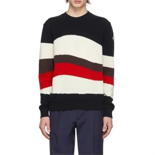 [몽클레어]Moncler 2020 Mens Retro Logo Crew-neck Sweat… - 1