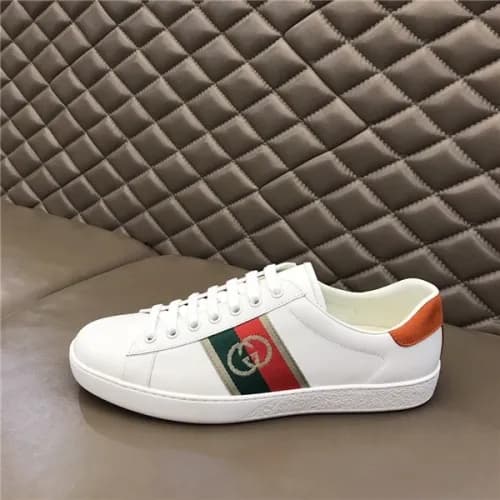 Gucci 2020 Men's Leather Sneakers - 구찌 2020 남성… - 1