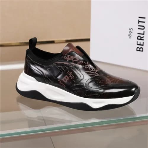 Berluti 2020 Men's Leather Sneakers - 벨루티 2020… - 1