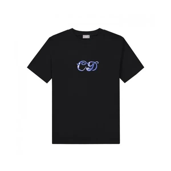 [디올]Dior 2021 Mens Casual Crew-neck Short Sleeved … - 1