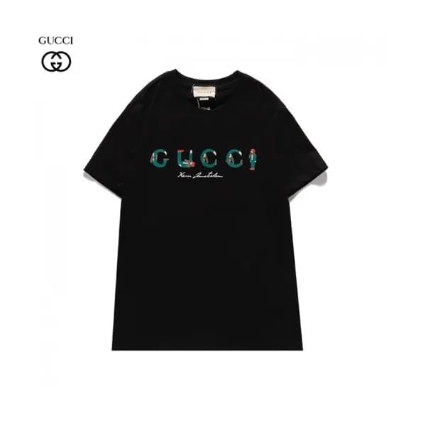 [매장판]Gucci 2021 Mm/Wm Logo Short Sleeved Tshirts -… - 1