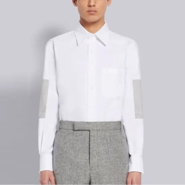 톰브라운 남성 클래식 셔츠 - Thom Browne Mens Classic Dress Sh… - 1
