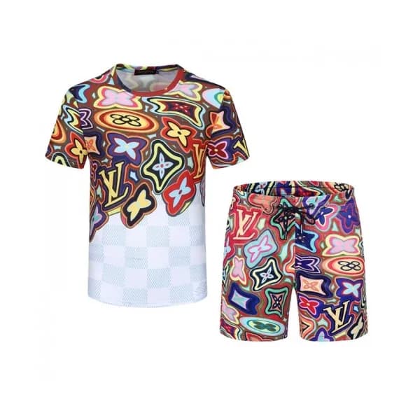 Louis vuitton 2021 Mens Casual Logo Training Short… - 1