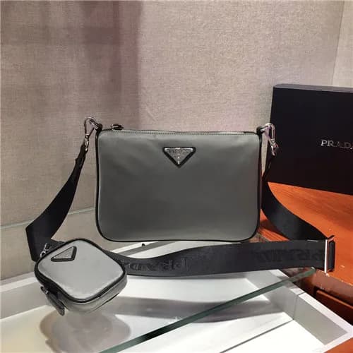 Prada 2021 Man's Nylon Shoulder Bag,24cm,2VH11… - 1