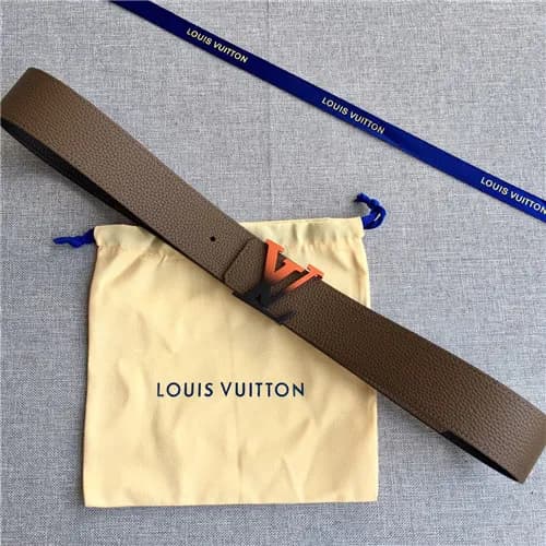 Louis Vuitton 2021 Men's Leather Belt,4.0cm,LO… - 1
