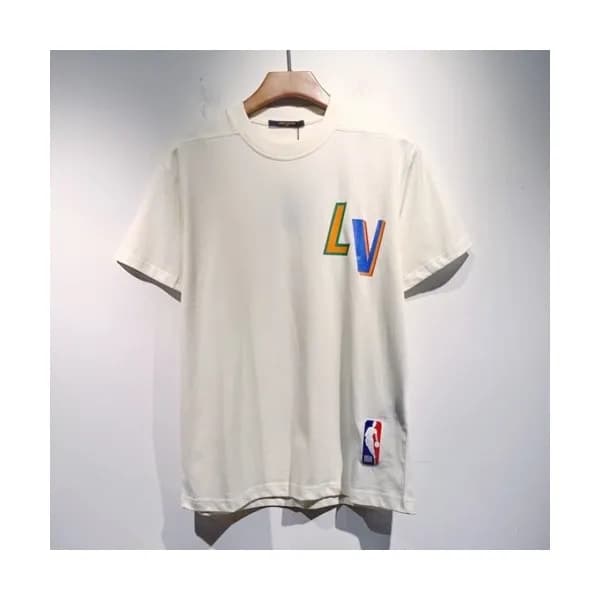 Louis vuitton Mm/Wm Logo Short Sleeved Tshirts Wh… - 1