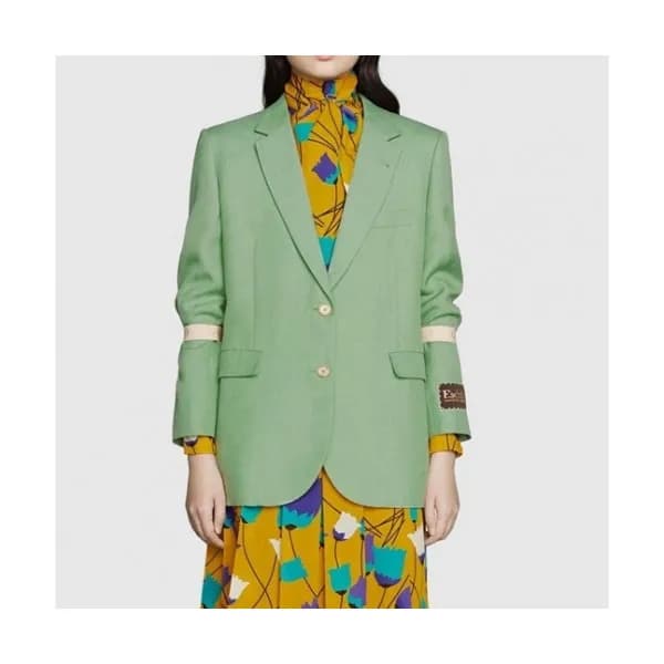Gucci Womens Casual Suit Jacket Mint - 구찌 2021 여성…