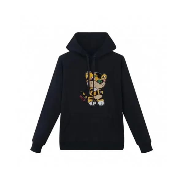 Gucci Mm/Wm Logo Casual Hoodie Black - 구찌 2021 남/… - 1