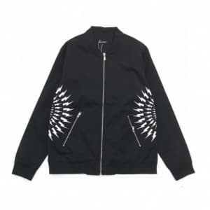 Neil Barre Mens Trendy Casual Cotton Jackets Black…