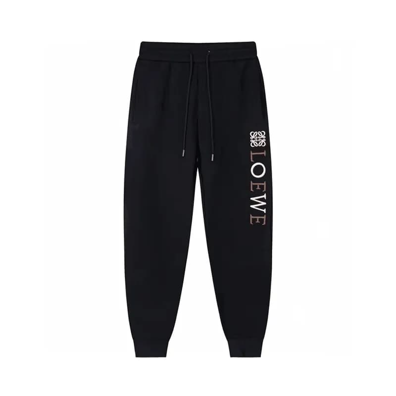 로에베 남성 캐쥬얼 블랙 팬츠 - Loewe Mens Black Pants - loe577… - 1
