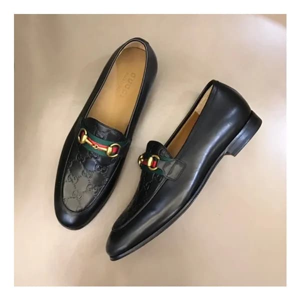 구찌 남성 홀스빗 블랙 로퍼 - Mens Black Loafer - guc04790x - 1