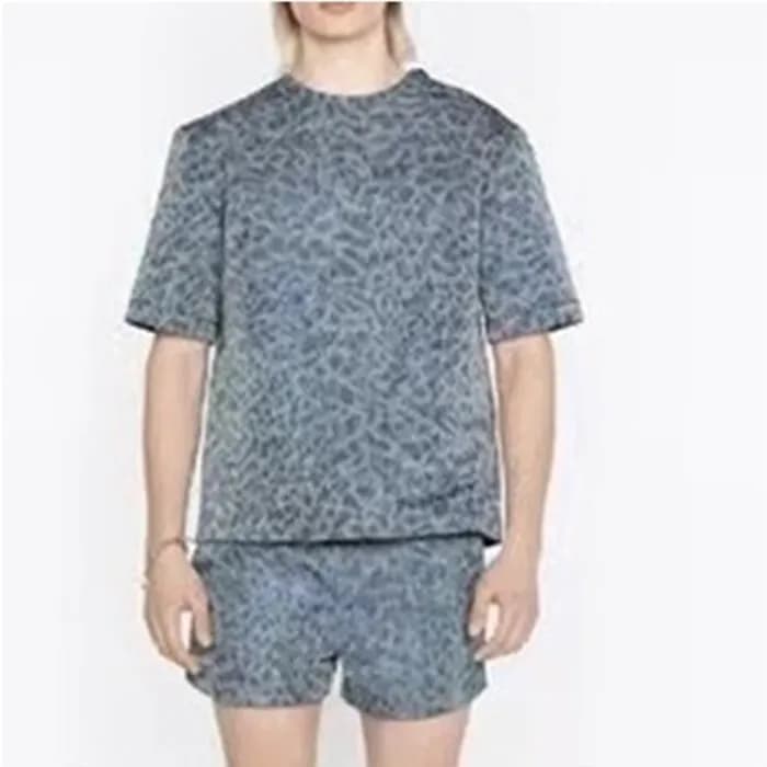 디올 남성 블루 크루넥 투피스 - Mens Blue Two-pieces - dio01863… - 1