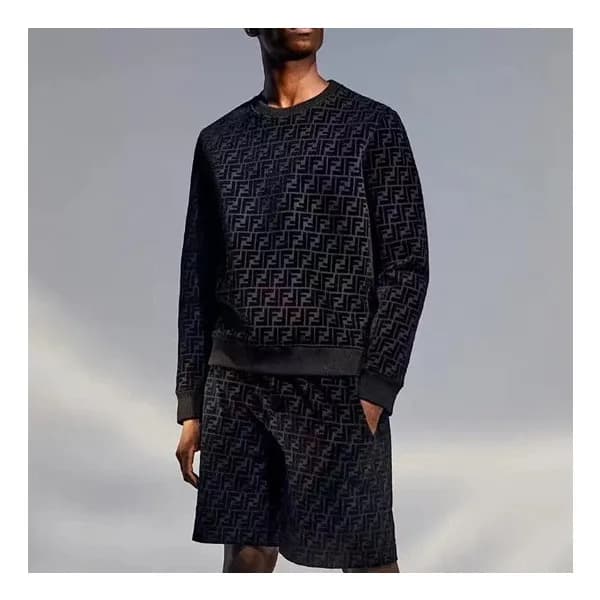 펜디 남성 블랙 투피스 - Mens Black Two-piece - fen1284x - 1