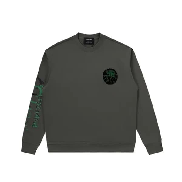 구찌 남성 캐쥬얼 그레이 맨투맨 - Gucci Mens Gray Tshirts - Guc0… - 1