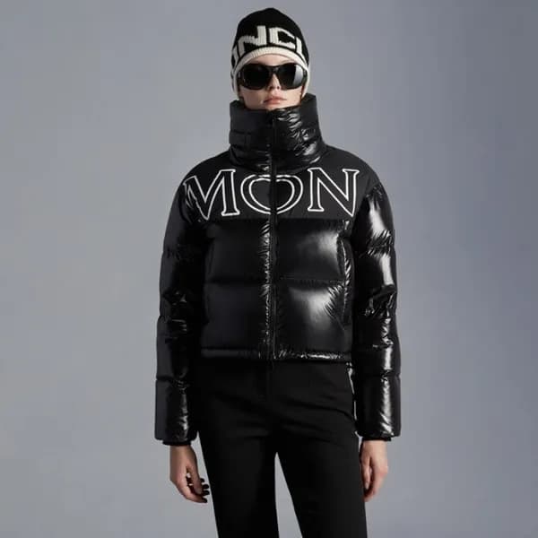몽클레어 여성 덕다운 블랙 패딩 - Moncler Womens Black Padding -… - 1