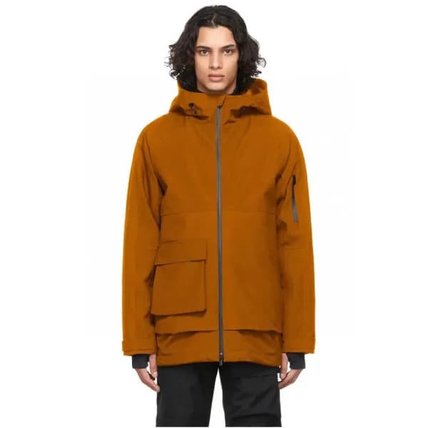 에르메네질도 제냐 남성 오렌지 구스다운 자켓 - Ermenegildo Zegna Mens … - 1