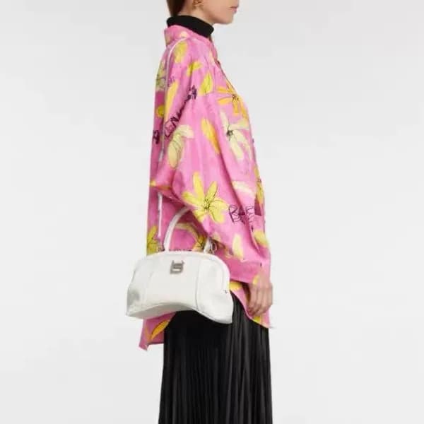 발렌시아가 여성 화이트 크로스백 - Balenciaga Womens White Cross … - 1