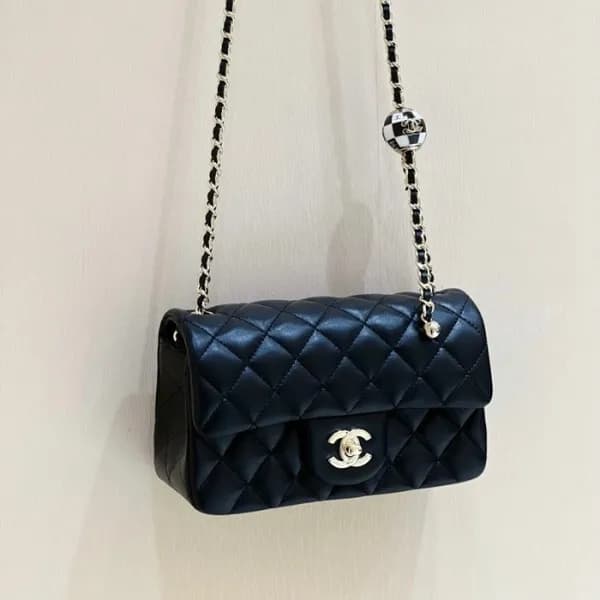 샤넬 여성 블랙 체인백 - Chanel Womens Cross Bag - ch63x - 1