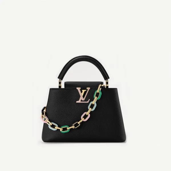 루이비통 여성 블랙 카푸신 - Louis vuitton Womens Black Capuci… - 1