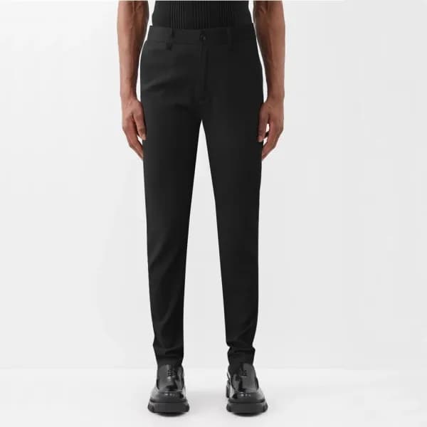 에르메네질도 제냐 남성 블랙 팬츠 - Ermenegildo Zegna Mens Black … - 1
