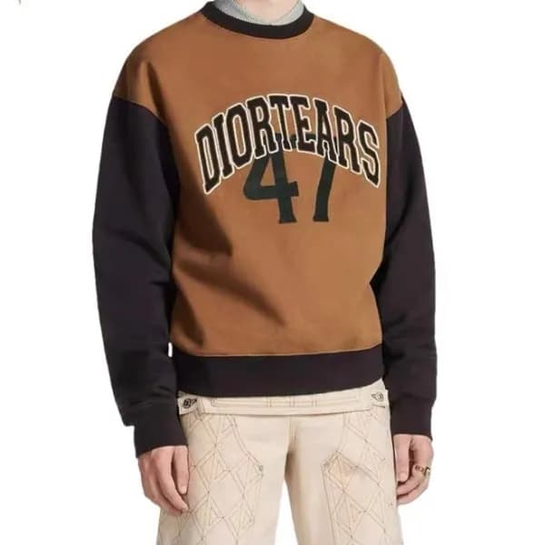 디올 남성 클래식 맨투맨 - Dior Mens Camel Tshirts - di599x - 1