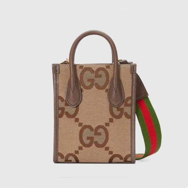구찌 여성 GG 미니 크로스백 - Gucci Womens Brown Cross Bag - … - 1