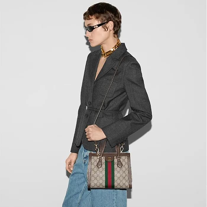 [당일배송] [GUCCI] 구찌 오피디아 GG 스몰 토트백 - dd202x - 1