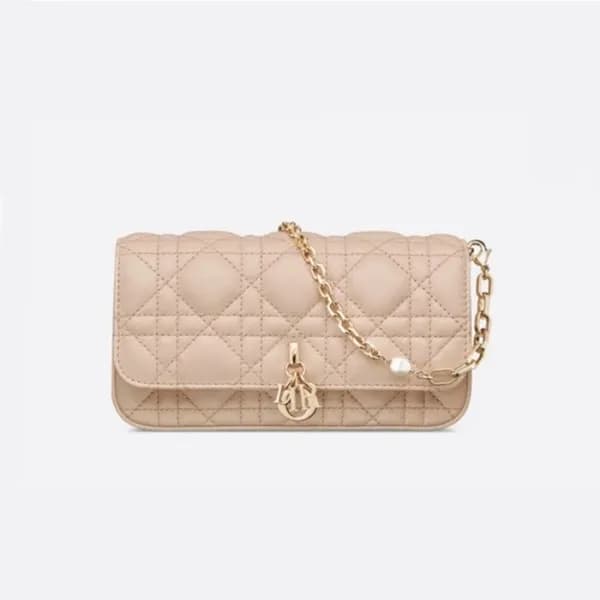 디올 여성 핑크 체인백 - Dior Womens Pink Chain Bag - dib369… - 1