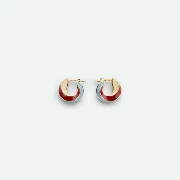 보테가 베네타 여성 골드 이어링 - Bottega Veneta Womens Gold Ear… - 1