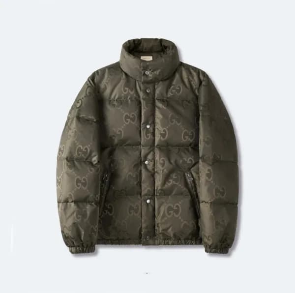 구찌 남/녀 카키 덕다운 패딩 - Gucci Unisex Khaki Padding - gu… - 1