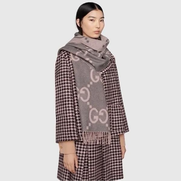 구찌 여성 핑크 머플러 - Gucci Womens Pink Muffler - acc1761… - 1