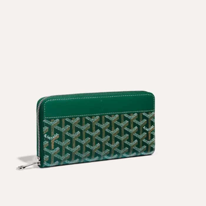 고야드 남/녀 마티뇽 그린 지갑 GM - Goyard Unisex Matignon Long… - 1
