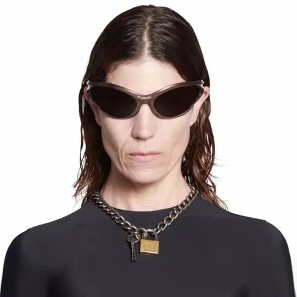 발렌시아가 남/녀 골드 목걸이 - Balenciaga Unisex Gold Necklace… - 1