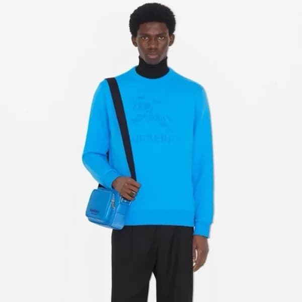 버버리 남성 라운드 맨투맨 - Burberry Mens Round Tshirts - buc… - 1
