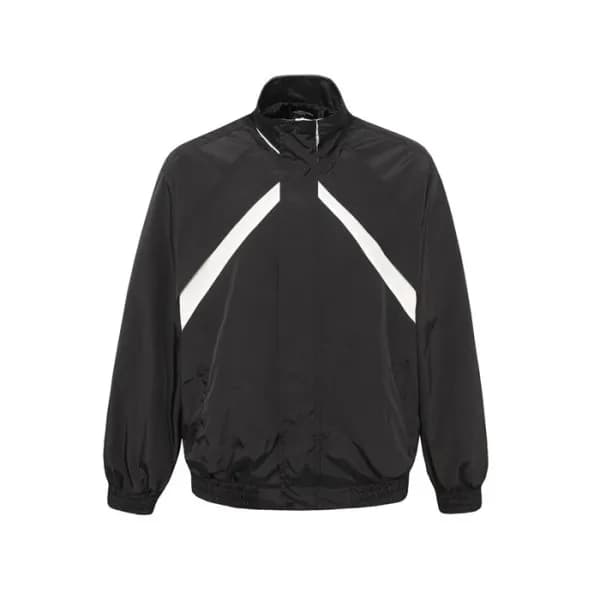 발렌시아가 남성 블랙 블루종 - Balenciaga Mens Black Blouson - … - 1