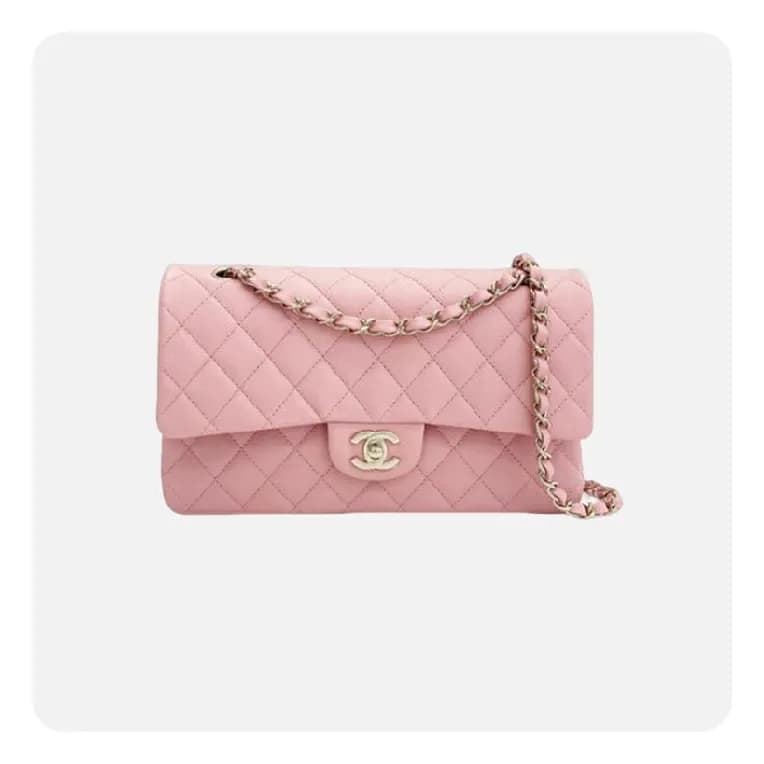 샤넬 클래식 캐비어 미디움 핑크 골드- Chanel Classic Caviar Medium… - 1
