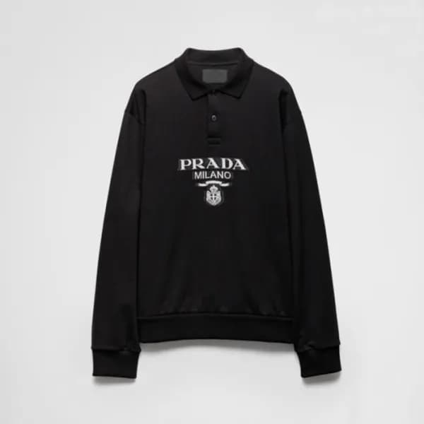 프라다 남성 폴로 긴팔티 - Prada Mens Polo Tshirt - prc2871x - 1