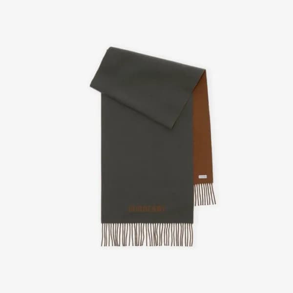 버버리 남/녀 양면 머플러 - Burberry Unisex Reversible Muffle… - 1