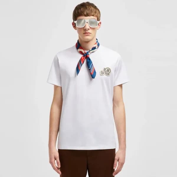 몽클레어 남성 반팔 티셔츠 - Moncler Mens Round Tshirt - moc59… - 1