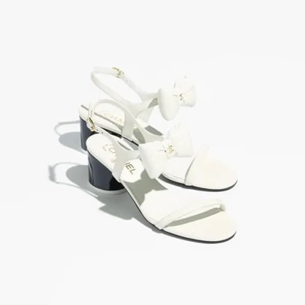샤넬 여성 리본 샌들 - Chanel Womens Ribbon Sandal - chs561… - 1