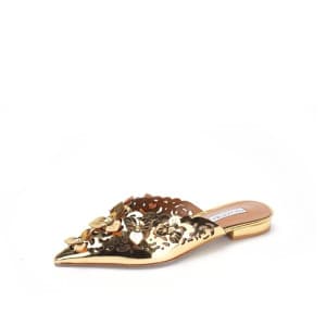 아쿠아주라 여성 플라워 뮬 - Aquazzura Womens Flower Mules - a…