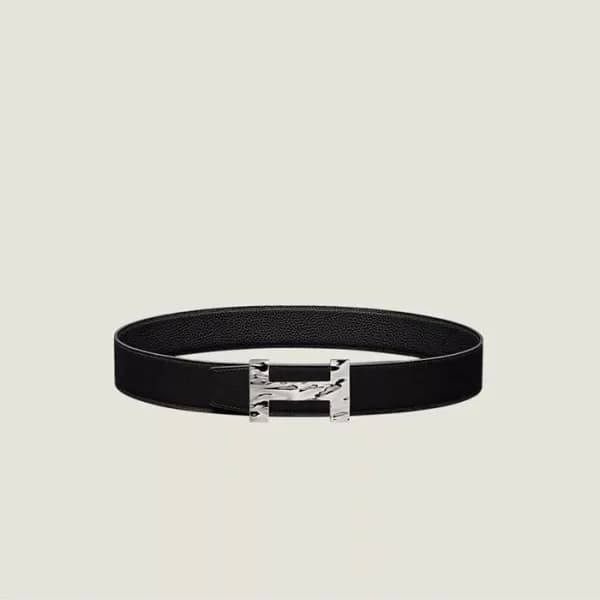 에르메스 남성 리버서블 퀴즈 H20 벨트 - Hermes Mens Quizz H20 Rev… - 1