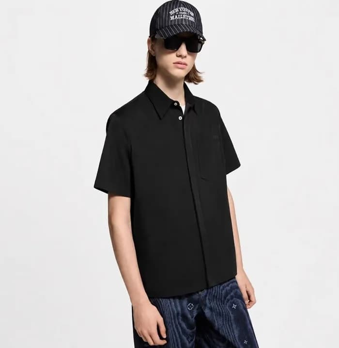 루이비통 남성 반팔 셔츠 - Louis vuitton Mens Polo Shirts - l… - 1
