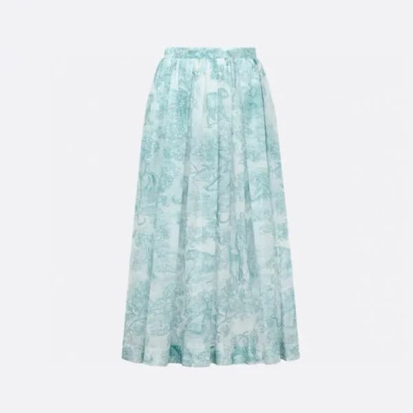 디올 여성 디올리비에라 플레어 미디 스커트 - Dior Womens Dioriviera F… - 1