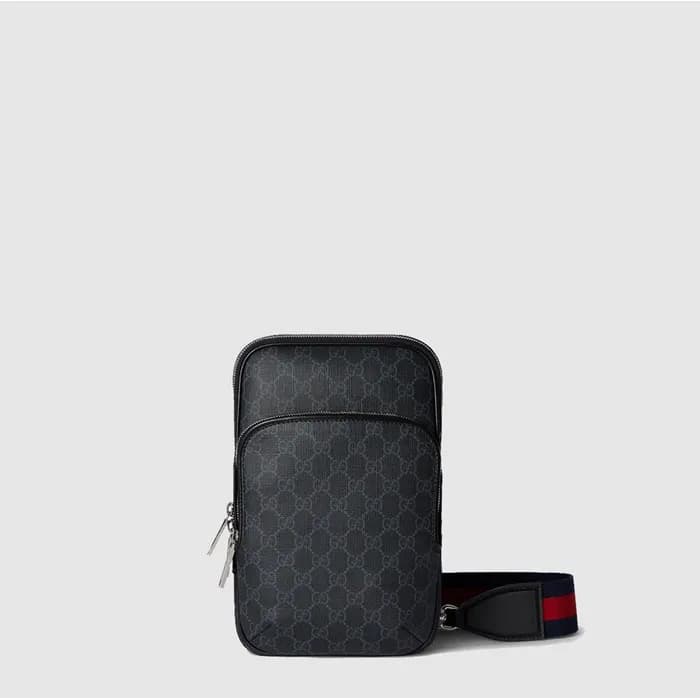 구찌 남성 스몰 GG 크로스백 - Gucci Mens Small GG Crossbody B… - 1